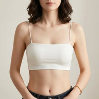 Naadloze Padded Cami Top met Vierkante Halslijn – Comfortabel & Veelzijdig – Maëlore