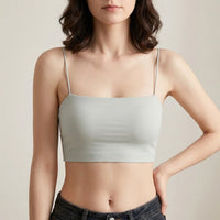 Naadloze Padded Cami Top met Vierkante Halslijn – Comfortabel & Veelzijdig – Maëlore