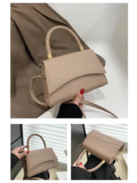 Elegante Handtas met Bovenhandvat en Crossbodyband – Tijdloos & Praktisch – Margot