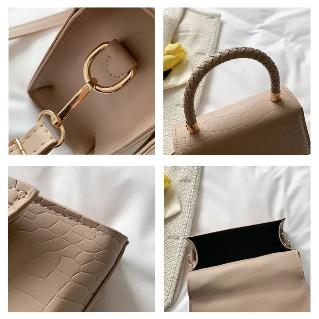 Elegante Handtas met Bovenhandvat en Crossbodyband – Tijdloos & Praktisch – Margot