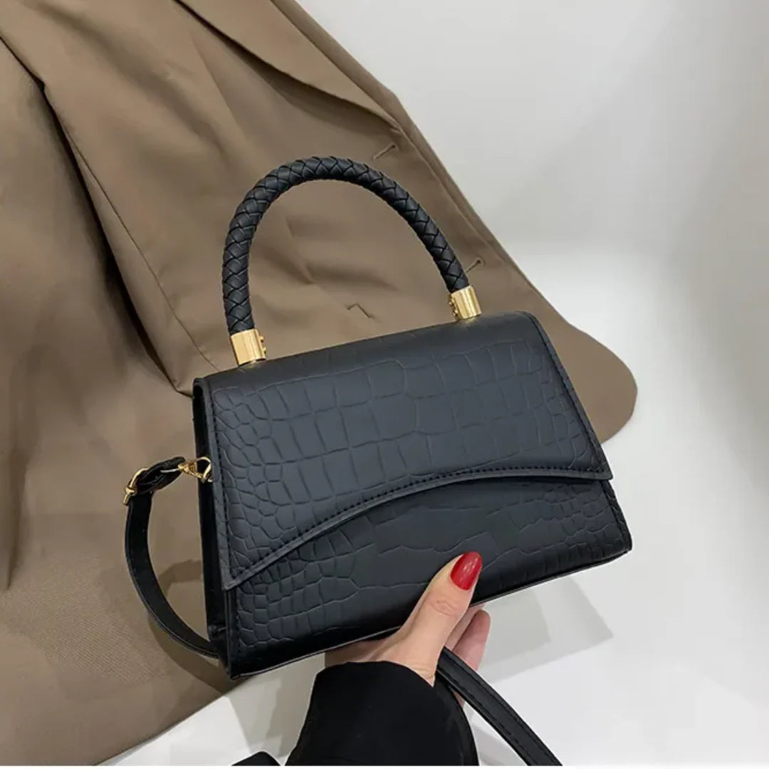 Elegante Handtas met Bovenhandvat en Crossbodyband – Tijdloos & Praktisch – Margot