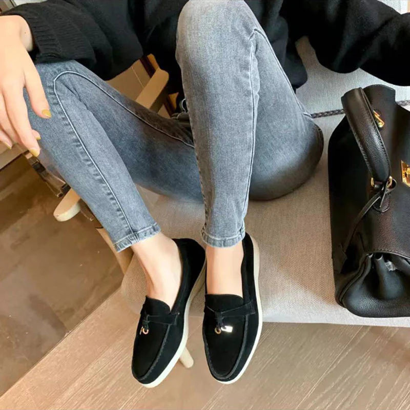 Platform Loafers met Instapmodel en Schokabsorberende Zool – Comfortabel & Veelzijdig – Marieke