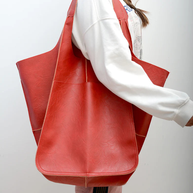 Dames Oversized Schoudertas – Vintage & Stijlvol – Marovelle