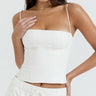 Cami Bustiertop met Trendy Bandjesdetails – Speels & Chic – Mette