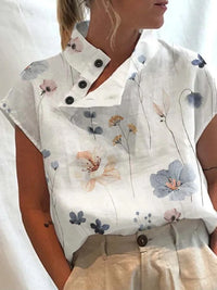 Dames Blouse met Print – Comfortabel & Stijlvol – Mirevianne