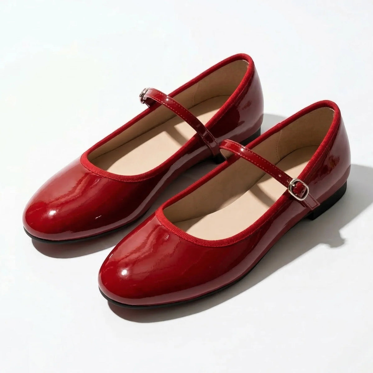 Mary Jane Schoenen met Verstelbaar Bandje en Flexibele Zool – Klassiek & Veelzijdig – Nélie