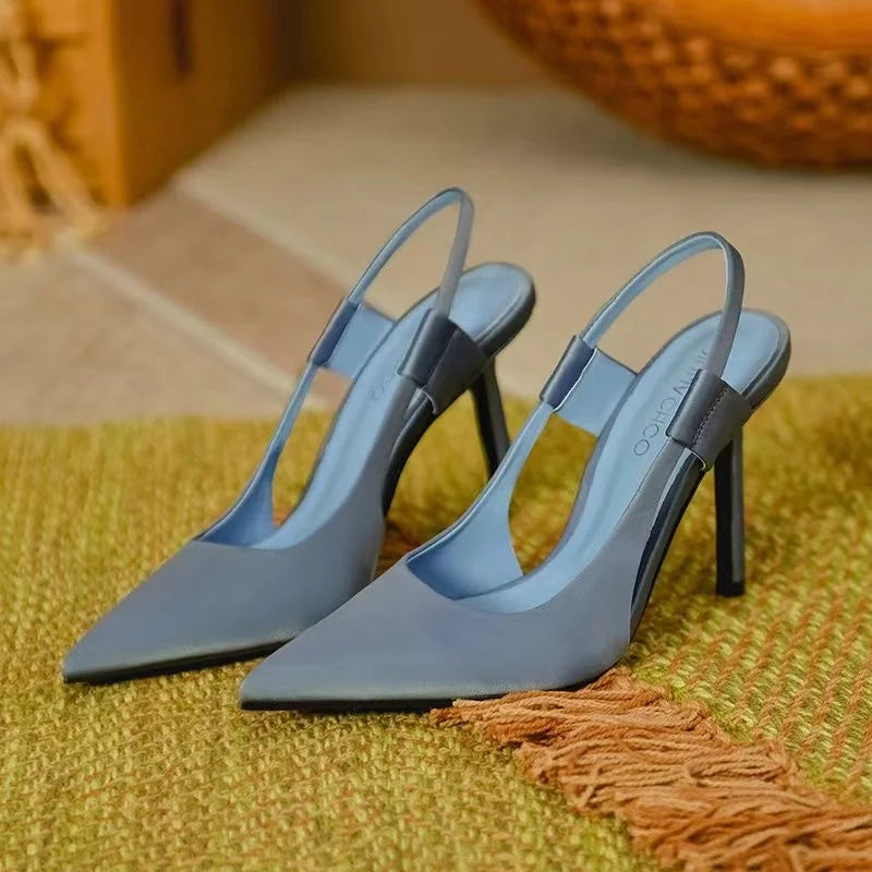 Slingback Pumps met Puntige Neus en Hoge Hak – Elegant & Klassiek – Nina