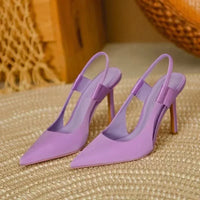 Slingback Pumps met Puntige Neus en Hoge Hak – Elegant & Klassiek – Nina