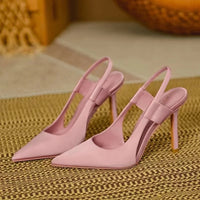 Slingback Pumps met Puntige Neus en Hoge Hak – Elegant & Klassiek – Nina