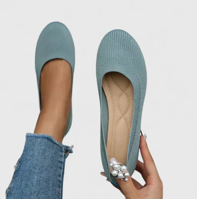 Ballerina's met Ronde Neus en Zachte Flexibele Pasvorm – Tijdloos & Comfortabel – Ninelle