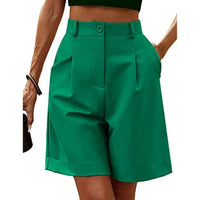 Luxe Wide Fit Shorts met Comfortabele Tailleband – Luchtig & Elegant – Octavia