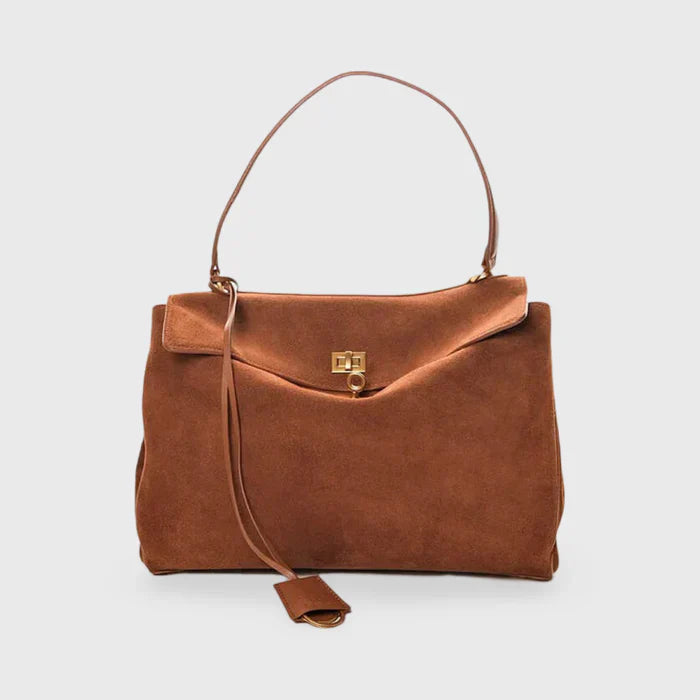 Luxe Suède Schoudertas – Stijlvol & Praktisch – Olivienne