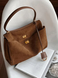 Luxe Suède Schoudertas – Stijlvol & Praktisch – Olivienne