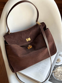 Luxe Suède Schoudertas – Stijlvol & Praktisch – Olivienne