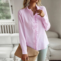 Dames Blouse met Knopen – Tijdloos & Stijlvol – Seralune