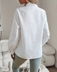 Dames Blouse met Knopen – Tijdloos & Stijlvol – Seralune