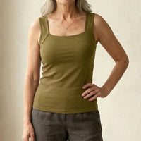 Tanktop met Ingebouwde Comfort-bh – Zacht & Flatterend – Sévanne