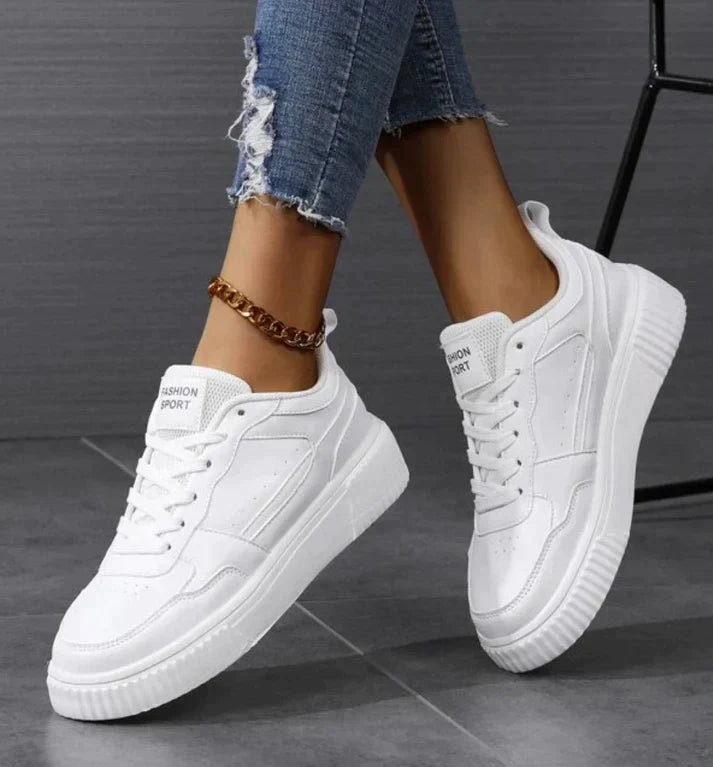 Veelzijdige Sneakers met Ademend Materiaal en Stevige Grip – Comfort & Stijl – Lynn