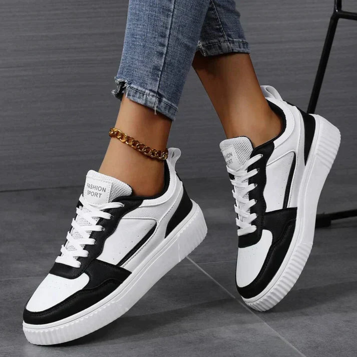 Veelzijdige Sneakers met Ademend Materiaal en Stevige Grip – Comfort & Stijl – Lynn