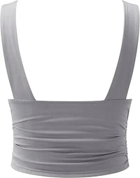 Dames Mouwloze V-Hals Top – Elegant & Tijdloos – Solérisse