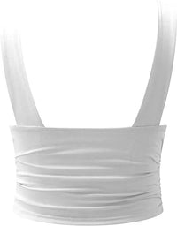 Dames Mouwloze V-Hals Top – Elegant & Tijdloos – Solérisse