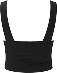 Dames Mouwloze V-Hals Top – Elegant & Tijdloos – Solérisse