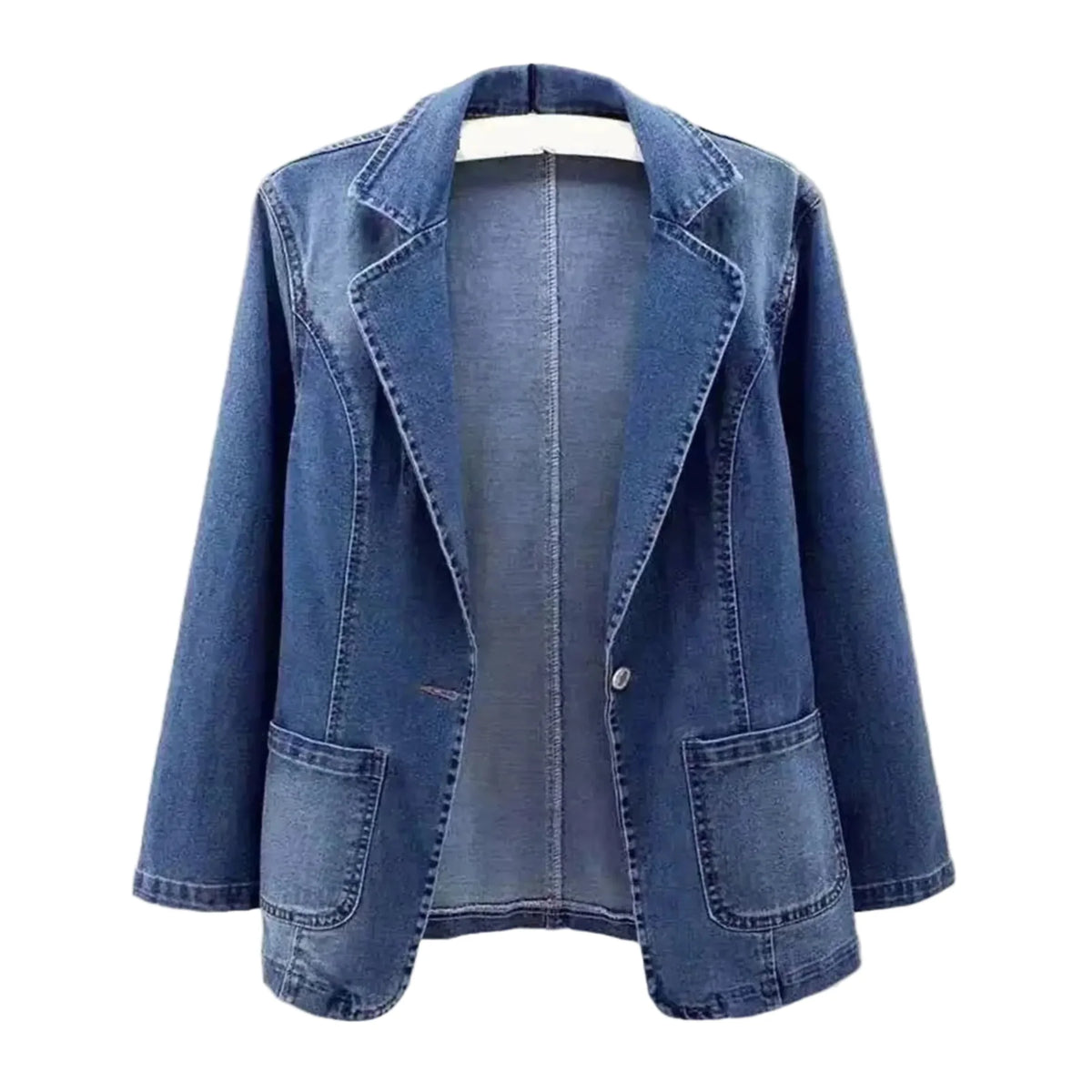 Dames Denim Blazer – Casual & Stijlvol – Céliane