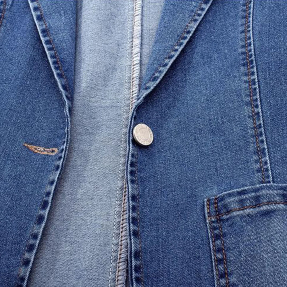Dames Denim Blazer – Casual & Stijlvol – Céliane