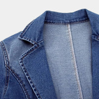 Dames Denim Blazer – Casual & Stijlvol – Céliane