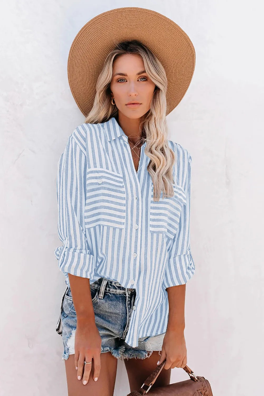 Dames Gestreepte Blouse – Casual & Stijlvol – Mirelune