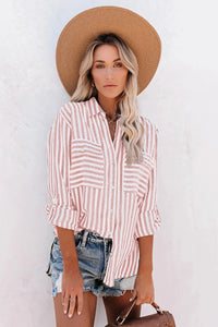 Dames Gestreepte Blouse – Casual & Stijlvol – Mirelune