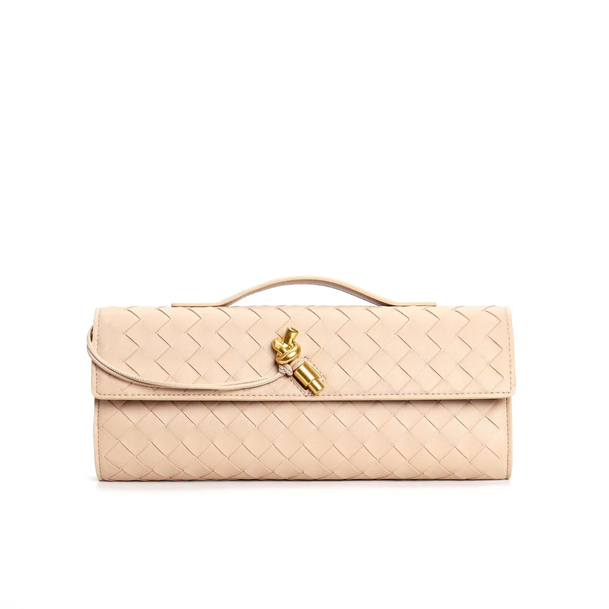 Dames Geweven Schoudertas – Compact & Elegant – Ysaline