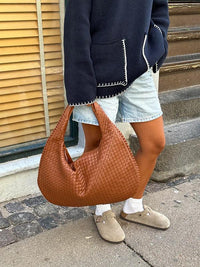 Aveline Geweven Dames Handtas – Vegan Schoudertas