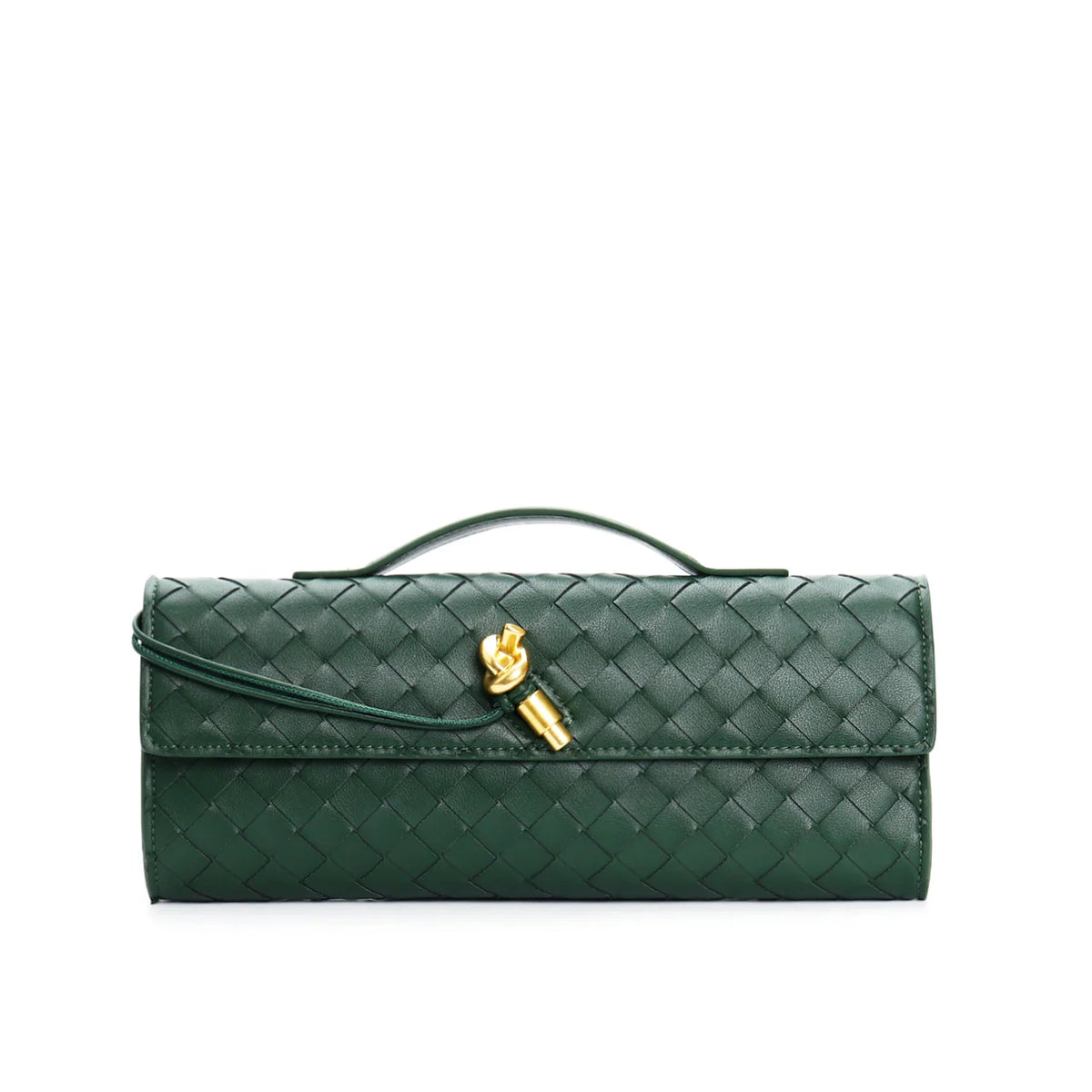Dames Geweven Schoudertas – Compact & Elegant – Ysaline