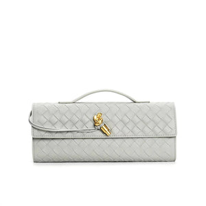 Dames Geweven Schoudertas – Compact & Elegant – Ysaline