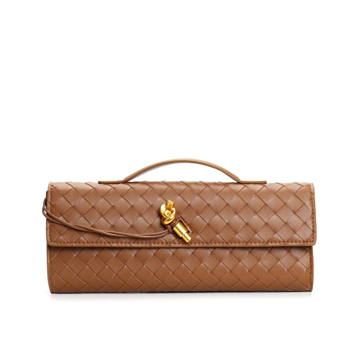 Dames Geweven Schoudertas – Compact & Elegant – Ysaline