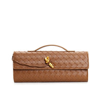 Dames Geweven Schoudertas – Compact & Elegant – Ysaline