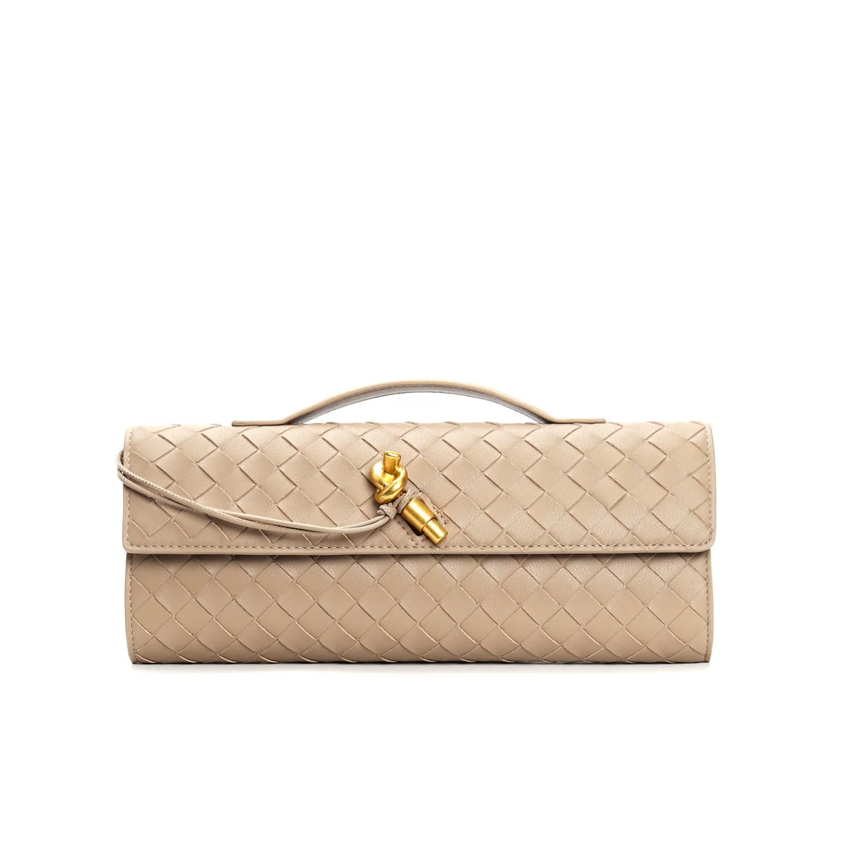 Dames Geweven Schoudertas – Compact & Elegant – Ysaline