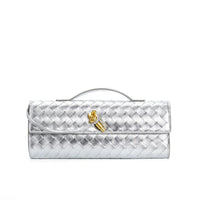Dames Geweven Schoudertas – Compact & Elegant – Ysaline