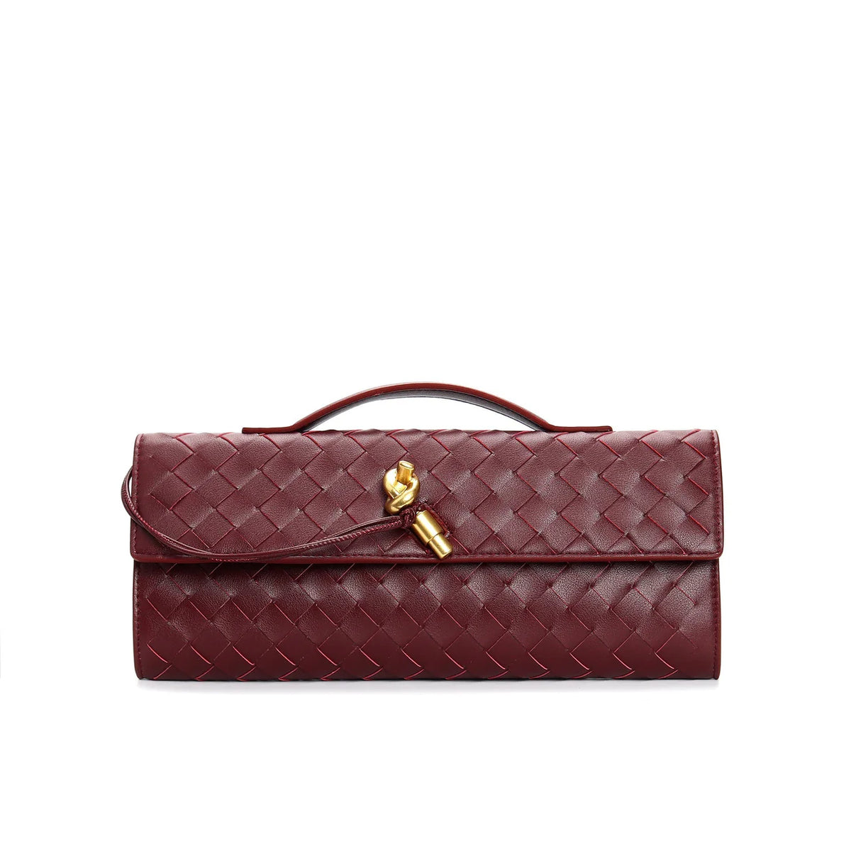 Dames Geweven Schoudertas – Compact & Elegant – Ysaline