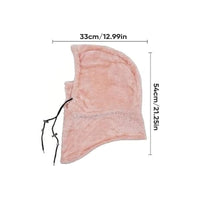 Afmetingen teddy balaclava: 33 cm breed en 54 cm hoog