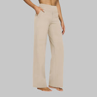 Comfort Fit Broek met Zachte Stretch en Brede Tailleband – Soepel & Veelzijdig – Tess