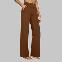 Comfort Fit Broek met Zachte Stretch en Brede Tailleband – Soepel & Veelzijdig – Tess