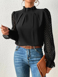 Dames Top met Lange Mouwen – Tijdloos & Comfortabel – Vaéllore