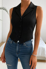 Dames Getailleerd Blazervest met Knopen – Elegant & Tijdloos – Vaéloria