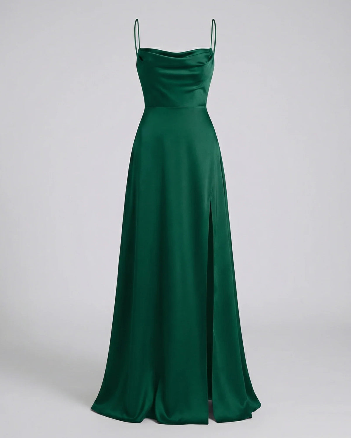 Dames Maxi Jurk met Hoge Split en Elegante Pasvorm – Stijlvol & Tijdloos – Vaésélisse