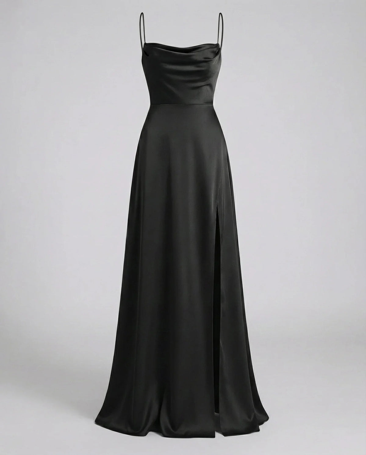 Dames Maxi Jurk met Hoge Split en Elegante Pasvorm – Stijlvol & Tijdloos – Vaésélisse