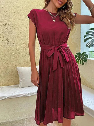 Dames Maxi Jurk met V-Hals en Soepelvallende Pasvorm – Elegant & Verfijnd – Virellora