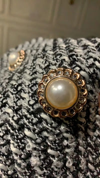 Dames Tweed Rok met Hoge Taille en Elegante Pasvorm – Klassiek & Verfijnd – Virelunea
