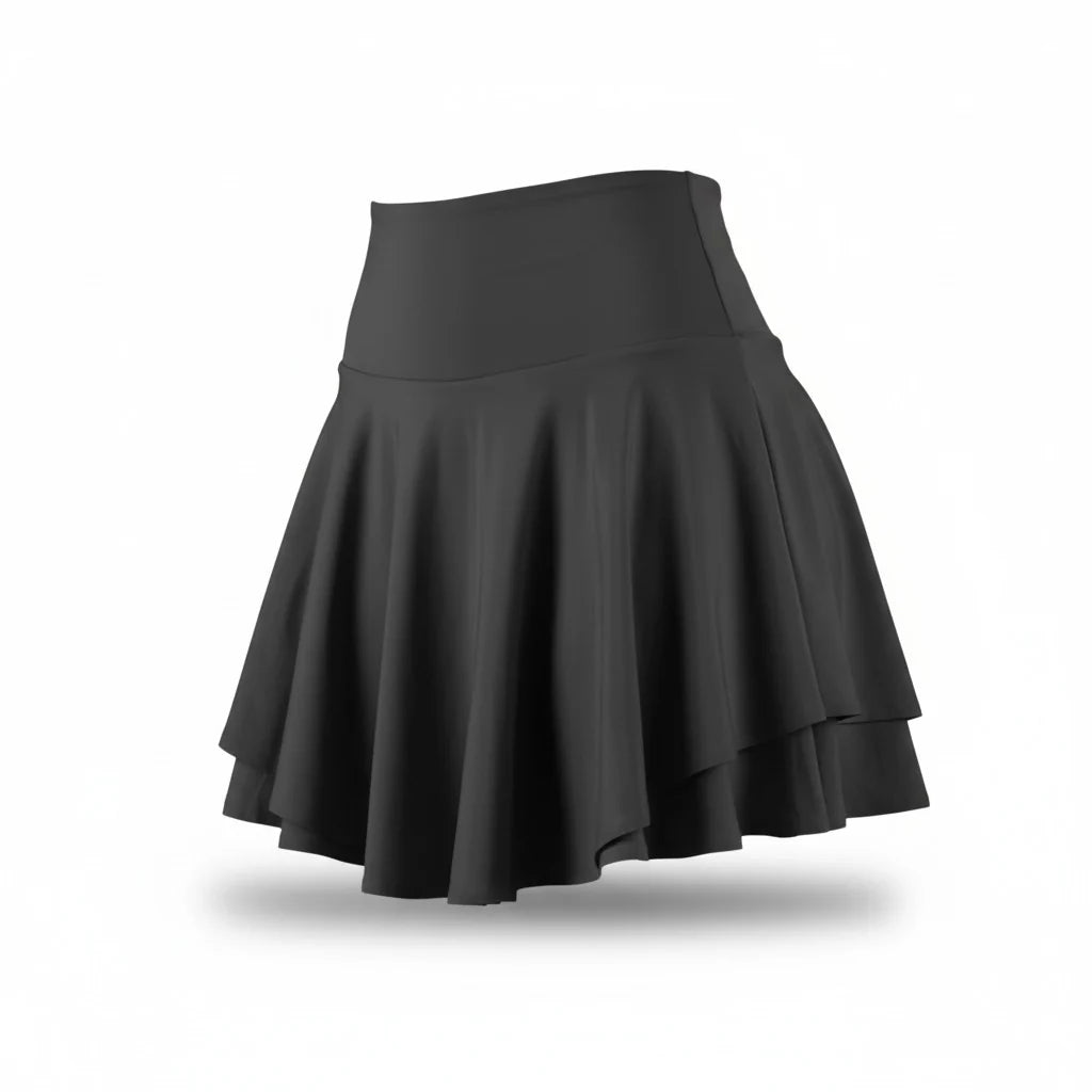 Dames Tennisrokje met Geïntegreerde Short en Sportieve Pasvorm – Comfortabel & Trendy – Xavielle